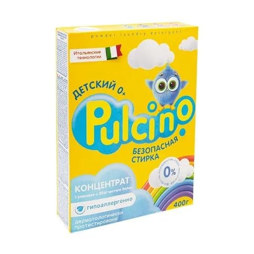 Pulcino Стиральный порошок 400 г Для цветных тканей