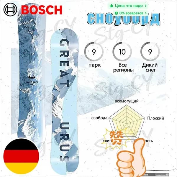 Bosch Сноуборд, LXC-HSA043-Lb4C