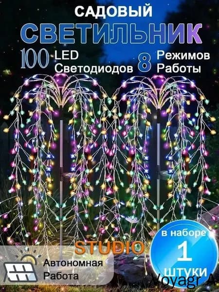 Уличный светильник, 1.2W, количество ламп:100шт
