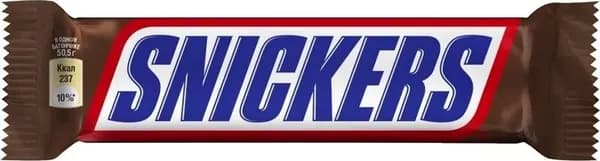 Шоколадный батончик Snickers с карамелью, арахисом и нугой 50.5 г