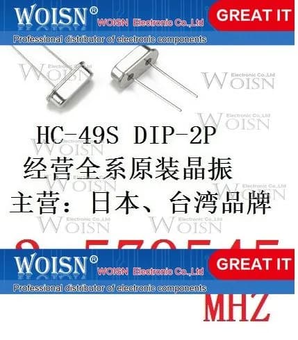 10шт 3.579545MH 3.579545MHZ HC-49S 2P direct insertion passive crystal oscillator crystal . brand new наличный товар