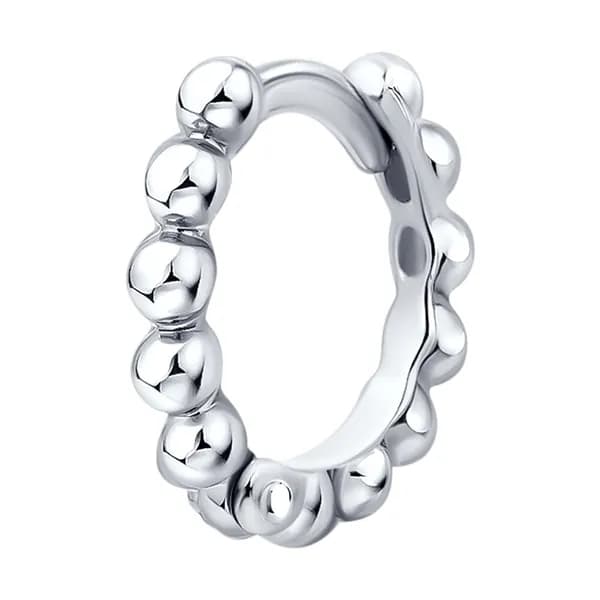 SOKOLOV, Серьга из серебра, 94170495, серьга одиночная, 925 проба, кольца