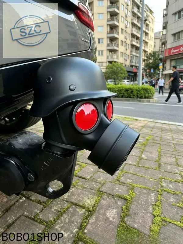 Украшение крюка прицепа/колпачок на фаркоп,Это удлиненный нос с ромбовидной текстурой