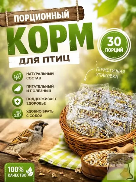 Уличный корм для птиц
