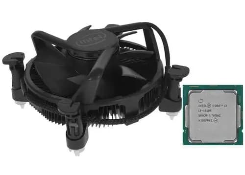 Процессор Intel Core i3-10105 (BX8070110105) BOX - LGA 1200, 4 x 3.7 ГГц, L2 - 1 МБ, L3 - 6 МБ, 2 х DDR4-2666 МГц, Intel UHD Graphics 630, TDP 65 Вт, кулер