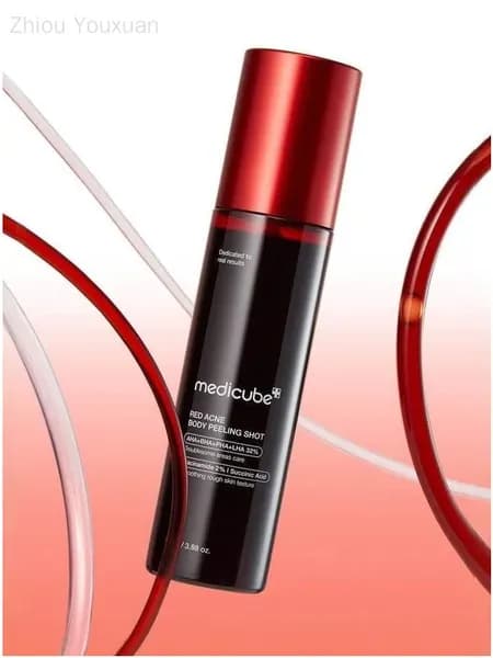 Red Body Peeling Shot 110 г Корейских средств по уходу за кожей и телом AHA + BHA Отшелушивающий спрей для тела Уход за порами-yezi