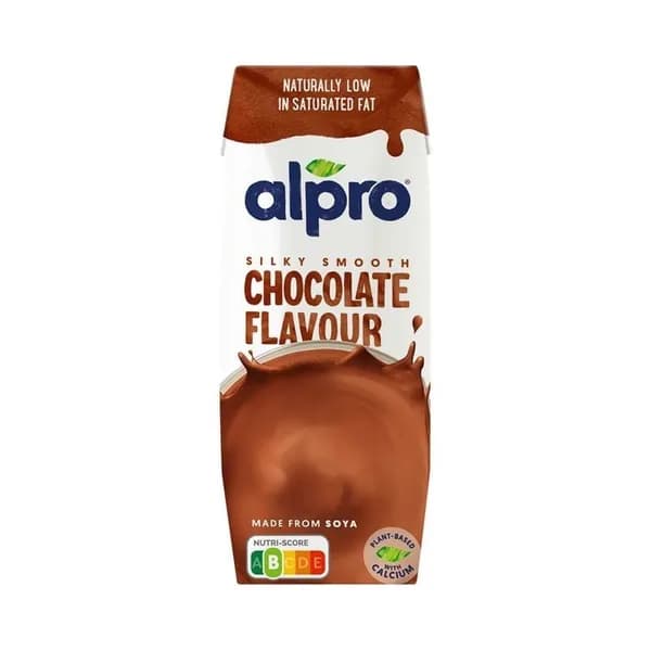 Шоколадный соевый напиток без лактозы, ALPRO, 250 мл, Финляндия