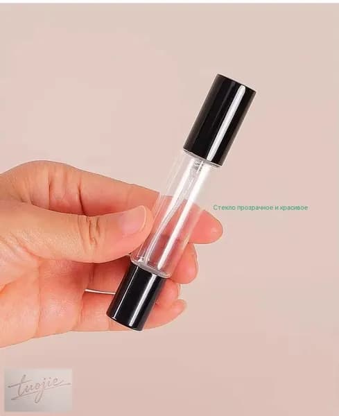 Растворитель для парфюмерии Парфюм разливается отдельно_10ml;10ml钢珠【透明黑盖】_ob_vF-Jq 10.1 мл