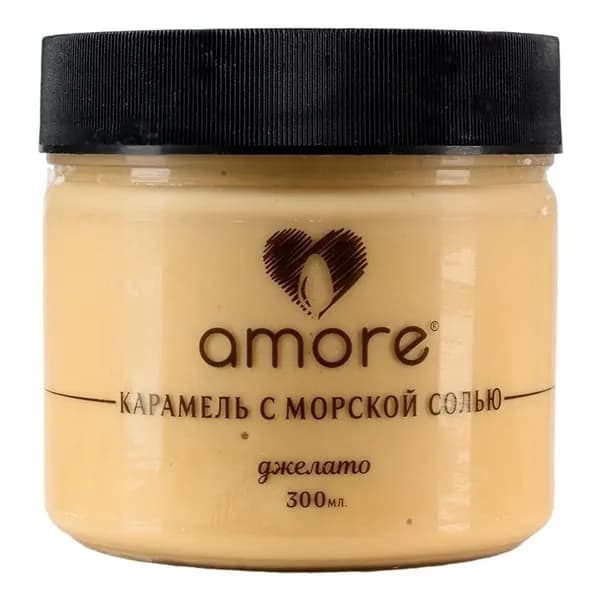 Мороженое молочное Amore карамель-морская соль БЗМЖ 300 г