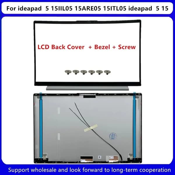Lenovo ideapad 5 15IIL05 15ARE05 15ITL05 ideapad 5 15 жидкокристаллическая задняя крышка 5CB0X56073 / передний упор / шарнирный винт AM1K7000300