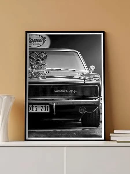 Постер на стену Dodge Charger без рамы (29,7х42см)