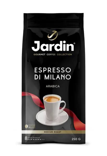 Кофе в зёрнах Jardin Espresso Di Milano, арабика, 250 г