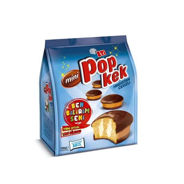 Eti Popkek Mini Coconut Cake 180 G - печенье