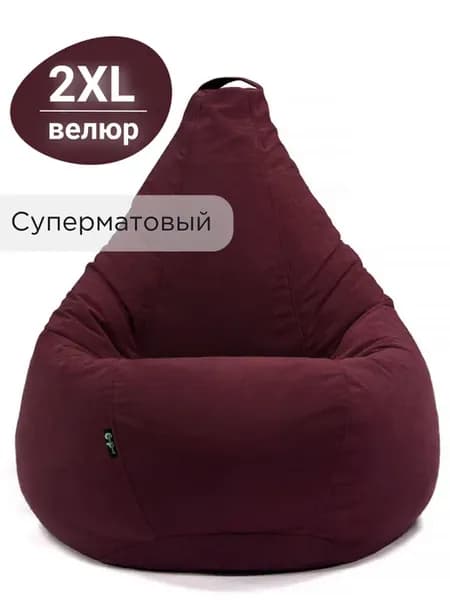 Кресло мешок Груша XXL Велюр