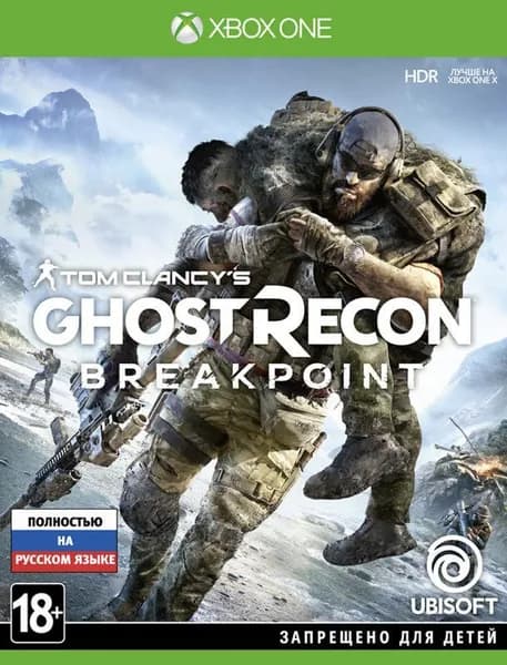 Игра Tom Clancys Ghost Recon Breakpoint Xbox One Русская Версия Диск на Xbox One