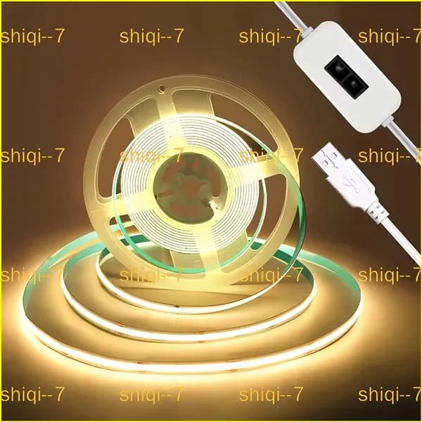Светодиодная лента 8 Вт, IP20, Теплый белый, 1 шт