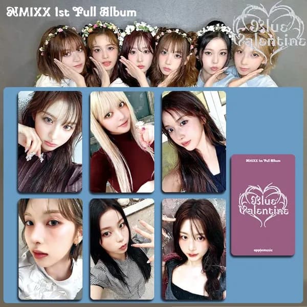 Карточки NMIXXk-pop карточки коллекционные Фотокарточки 54 * 86 мм 5 шт