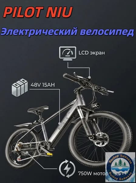 Электровелосипед, 750 Вт