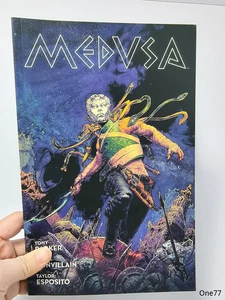 Medusa Tony Parker Книга на иностранном языке на английском языке