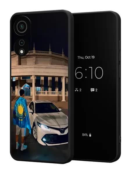 Чехол на OPPO A78 (4G) с принтом Camry Казахстан