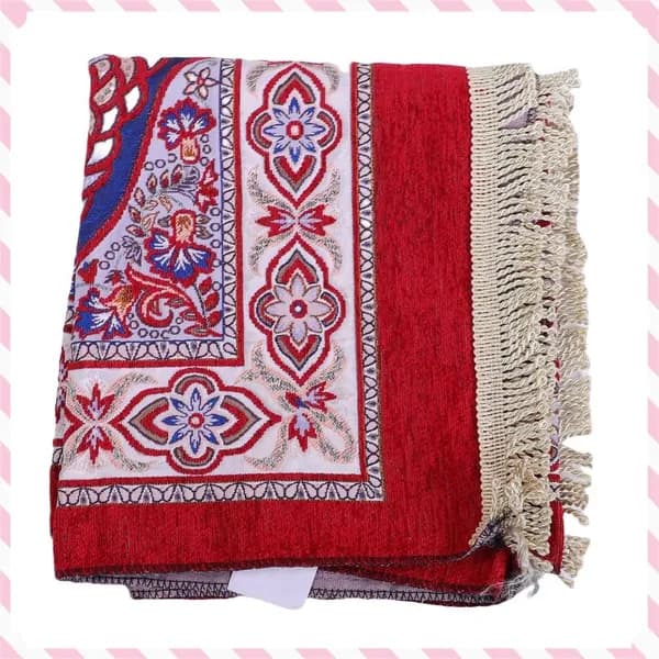 Коврик для молитвы красный