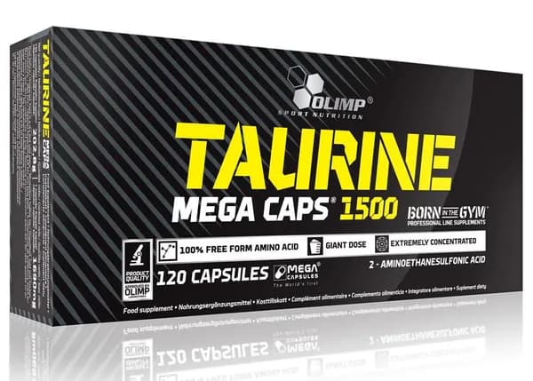 Taurine Mega Caps 1500 Olimp (120 кап)