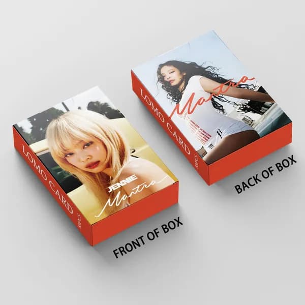 Карта JENNIE, Японский альбом Mantra Фотокарточка