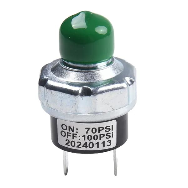 Реле давления воздушного компрессора 70 100/90 120 PSI, 1/4 дюйма NPT, 12 В/24 В для поезда