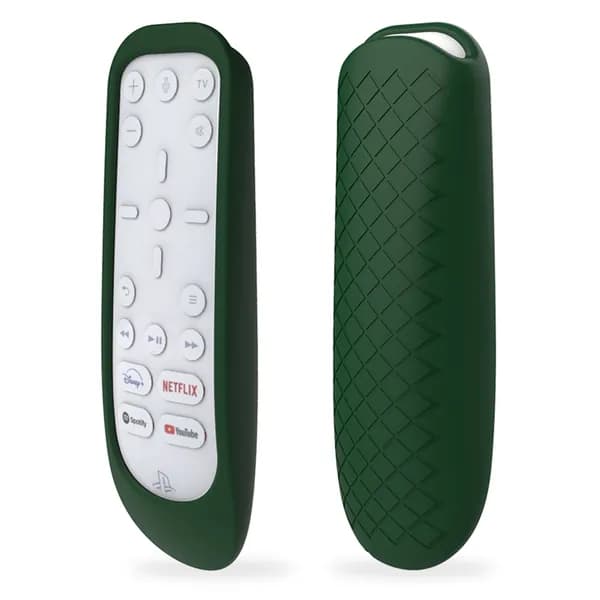 Силиконовый чехол для контроллера PlayStation 5 зелёный