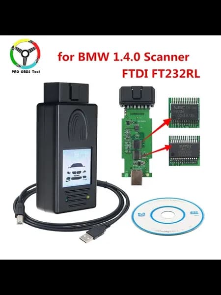 Для BMW SCANNER 1.4.0 диагностический сканер OBD2 считывател