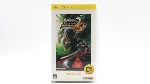 Monster Hunter Portable 2nd G (PSP, NTSC-J) Винтаж