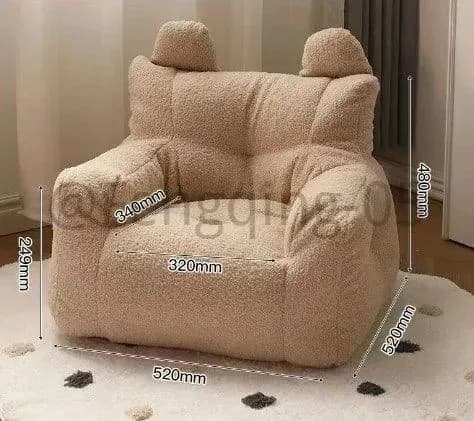 Прямой диван 52х52х48 см,коричневый, хаки