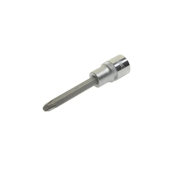 Головка торцевая бита со вставкой 1/2" PH4х22мм L 100мм, арт ER94504 ЭВРИКА