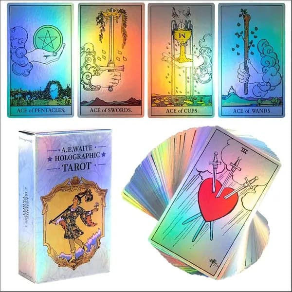 Карты Таро Уэйта для начинающих/Лазерного Всадника//The Rider Tarot,78 шт