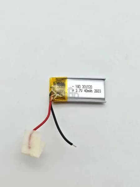 Аккумулятор Li-pol, 301020, 3.7V, 40mAh