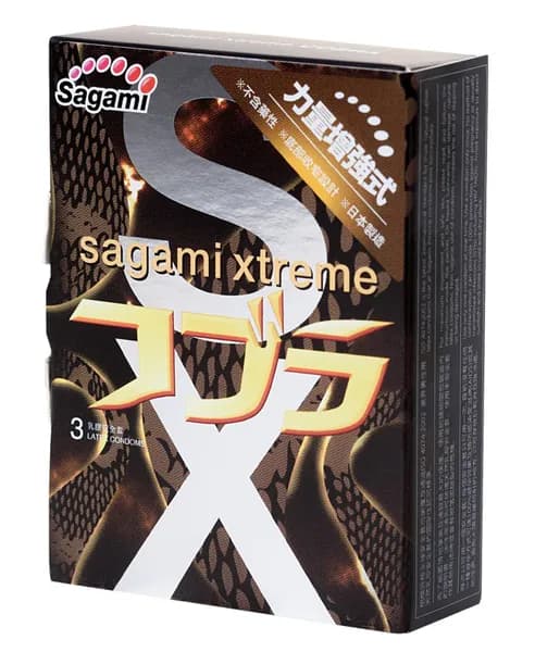 Презервативы супер облегающие SAGAMI XTREME COBRA (3 шт)