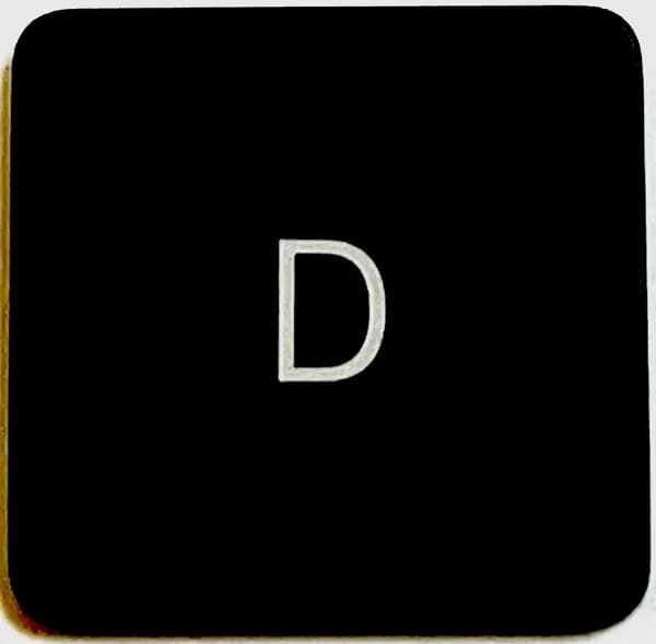 Кнопка US клавиша D Macbook pro A1706,A1707,A1708, 12 1534 2017