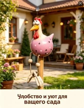 Фигурка садовая