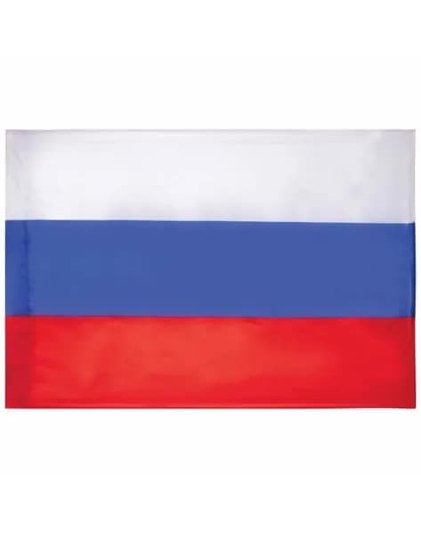 Флаг России большой / Триколор без Герба, размер145х90 см.