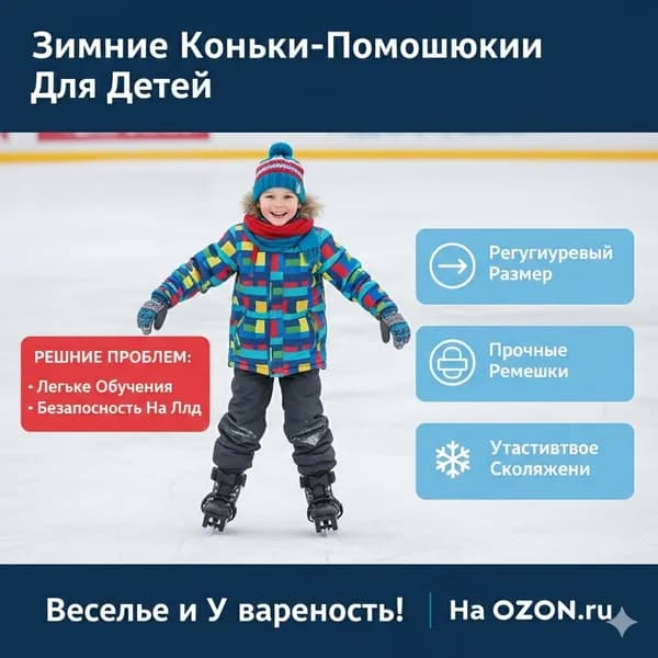 Generic Прогулочные мини-лыжи