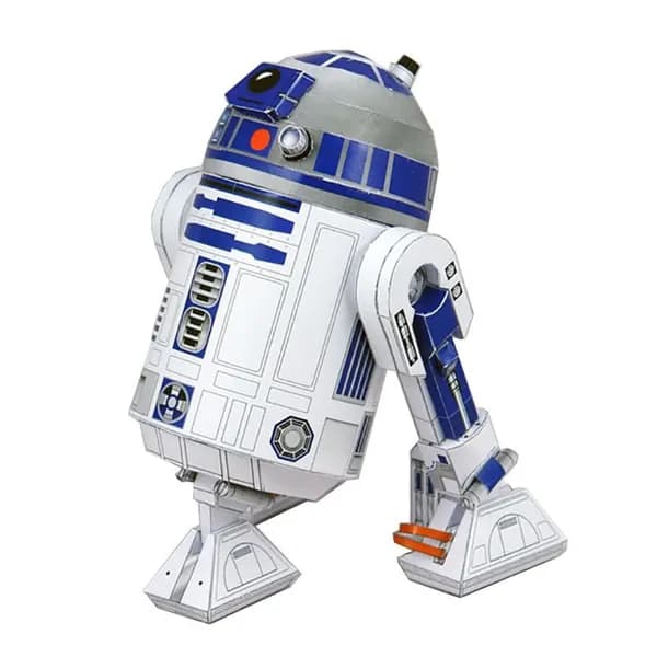 Бумажная модель робота R2-D2 DIY-конструктор для сборки своими руками