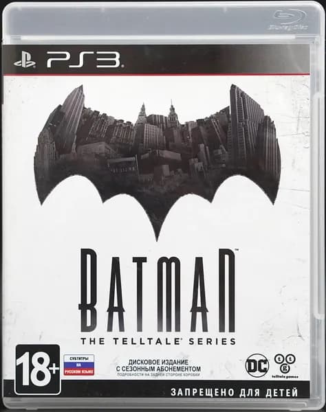 Игра Batman: The Telltale Series PS3 Русские субтитры