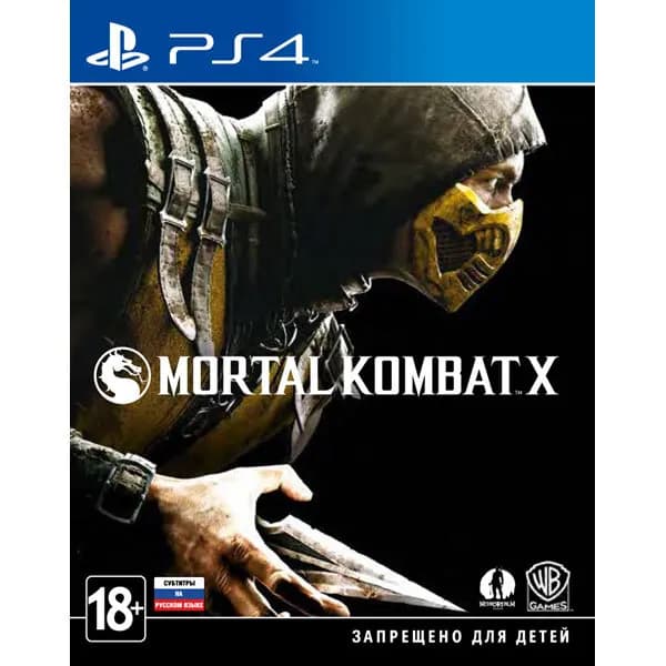 PS4 игра Mortal Kombat X
