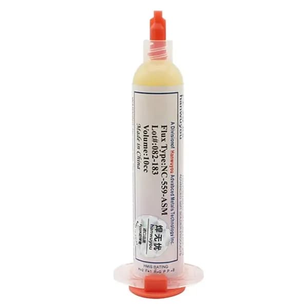 NC-559-ASM Нечистящий липкий гелевый флюс для пайки 10cc, микропайка телефона