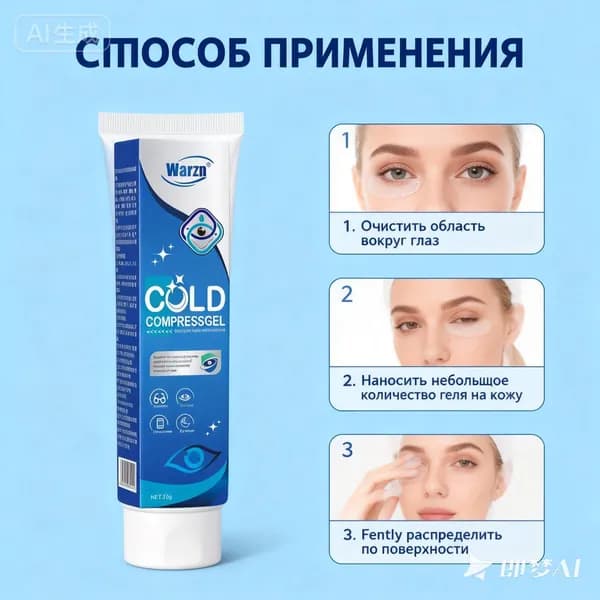 Гель для снятия усталости с глаз
