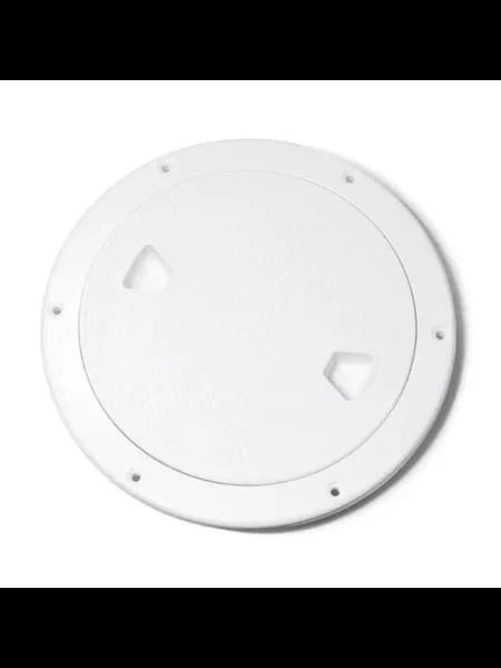 Крышка люка технологическая SUNFINE 183 мм, белая