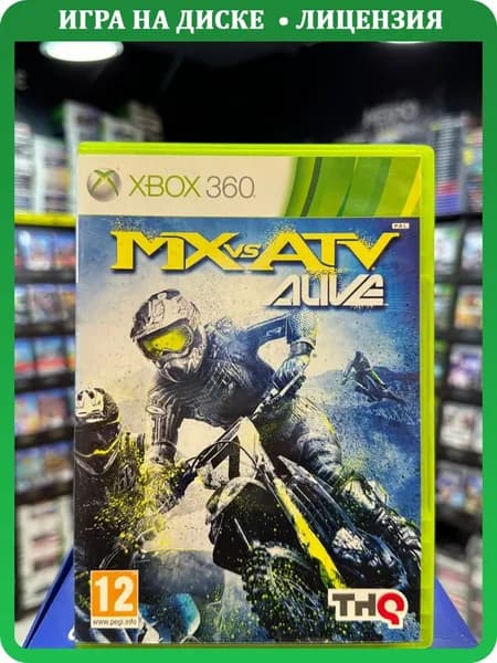 Игра MX vs ATV Alive (Xbox 360) (Box)