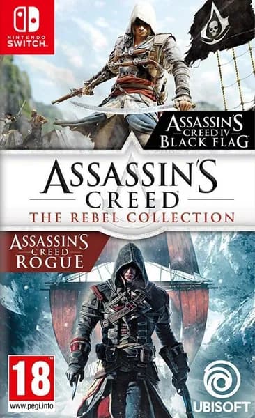 Игра Assassins Creed Мятежники Коллекция (The Rebel Collection) Switch Русская Версия Картридж на Nintendo Switch