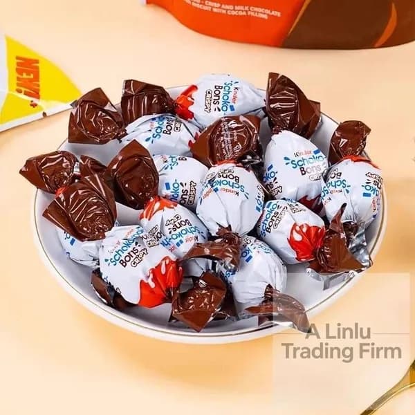 5,5 г* 8 шт.Хрустящие шарики из молочного шоколада с хрустящей корочкой