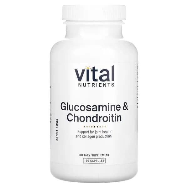 Vital Nutrients Глюкозамин 120 капсул